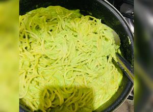 Una foto de Spaghetti Verde