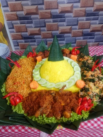 Langkah Mudah untuk Membikin Resep Tutorial decor tumpeng simpel#DapoerMmannaRohana yang Uenak Anti Ribet, Lezat