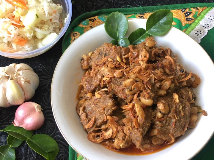 Cara Gampang Membuat Resep Daging masak bumbu Tuha yang Lezat Sekali Anti Ribet, Bikin Ngiler