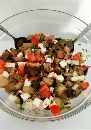 Foto di Insalata di melanzane
