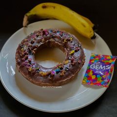 A picture of Banana Chocolate Cake.