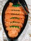Sashimi de salmão