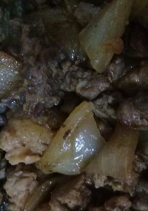 Foto de Bife acebolado