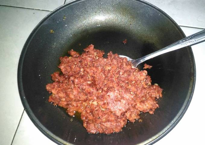Resep Tumis Kornet Kepepet Oleh Reda Subagio - Cookpad
