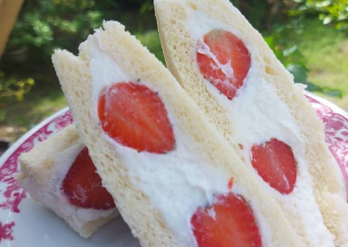 Resep Fruit sandwich Resep Fruit sandwich