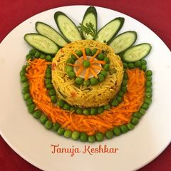 A picture of Peas And Carrot Pulav.