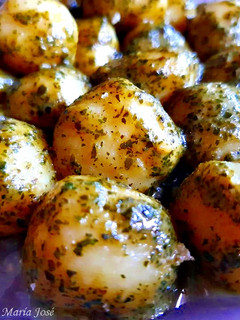 Una foto de Ñoquis al pesto