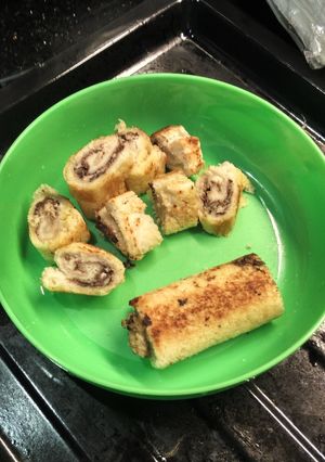 Foto resep Banana cheese cinnamon roll (camilan mpasi 10m+)