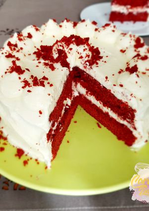 O poză a rețetei Tort Red Velvet.
