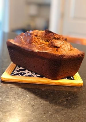 A picture of Vegan Banana bread.