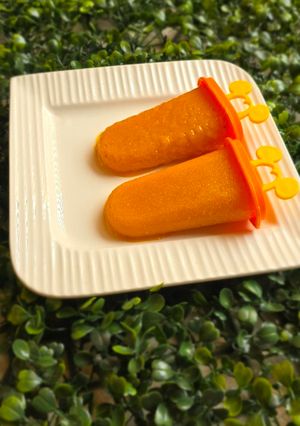 A picture of Mango ice candy.