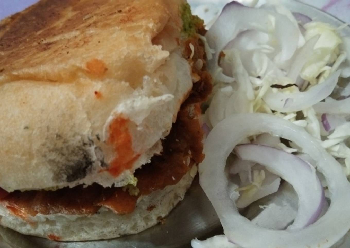 Veg hot dog