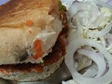 Veg hot dog
