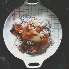 A picture of Tomato Veggie Rice.