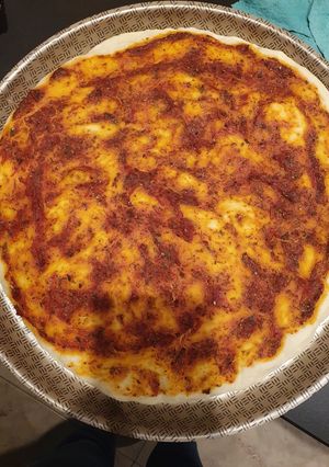 Una foto de Masa para pizza