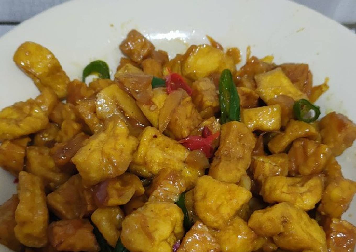 Tumis Tahu Tempe