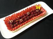 Une photo de tarte aux framboises