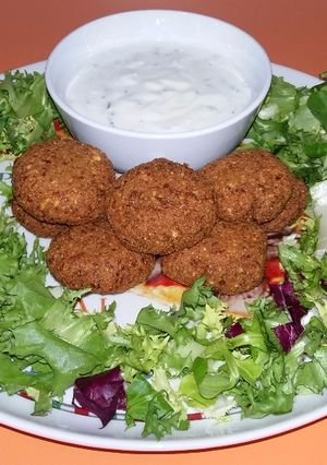 Una foto de Falafel