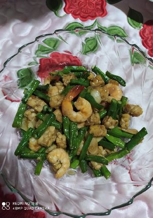 Foto resep Tumis kacang panjang udang tempe