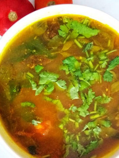 தக்காளி 🍅 ரசம் (Thakkali Rasam Recipe in TAmil) செய்முறை முக்கிய புகைப்படம்