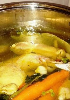 Tyúkhús leves recept fotója