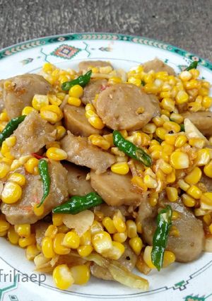 Foto resep Tumis jagung manis