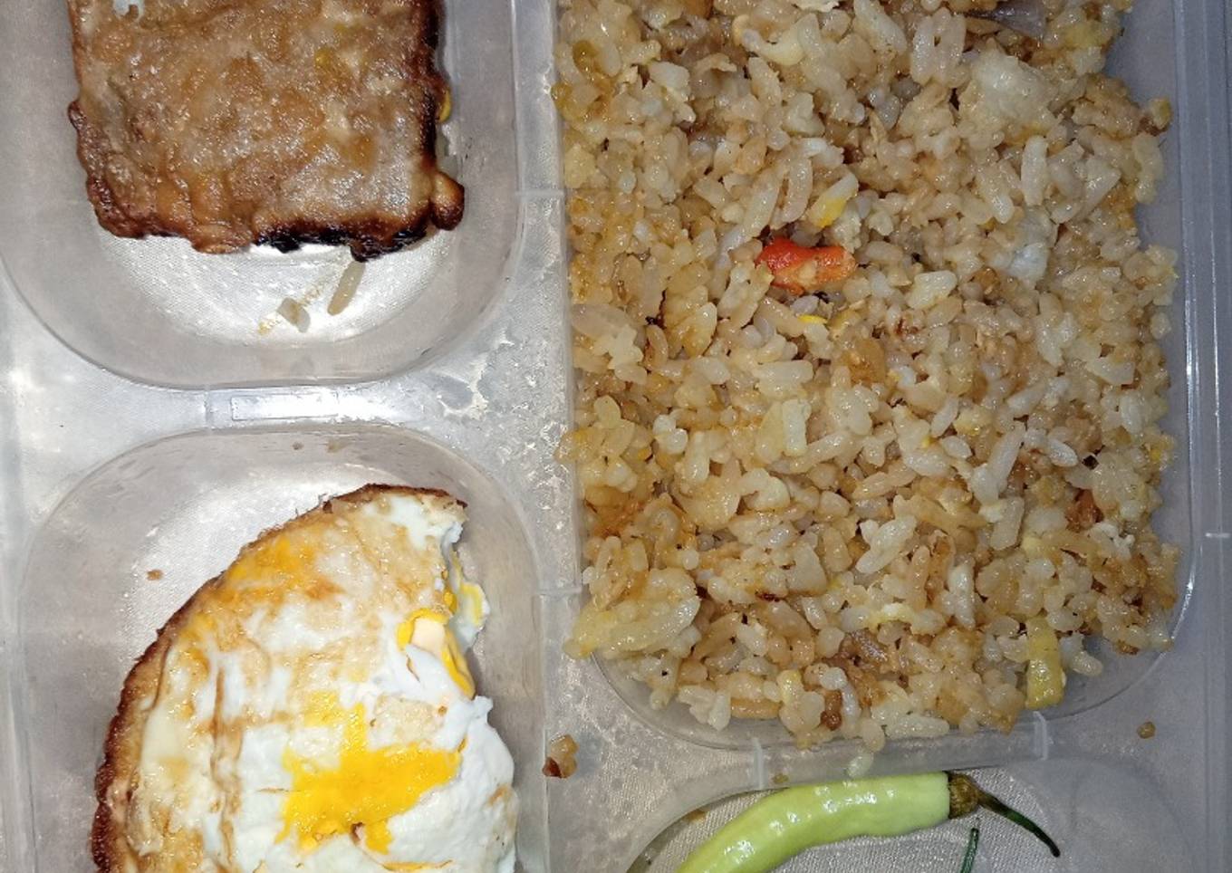 Nasi goreng sederhana
