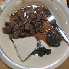 A picture of Meat stew.