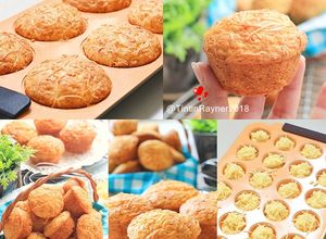 Foto resep QUICK & EASY CHEESE YOGHURT MUFFIN-No Mixer Moist banget t