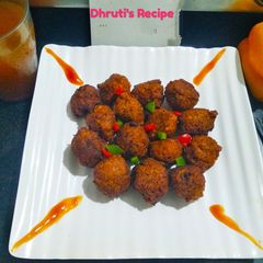 A picture of Veg Rajma vada.