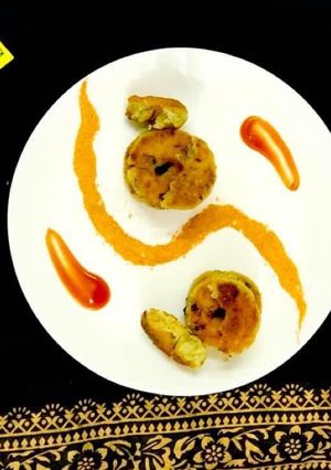 A picture of Rava Vada.