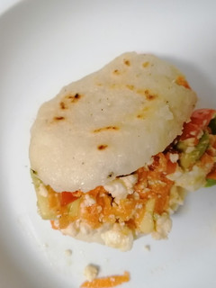 Una foto de Arepas a mi manera