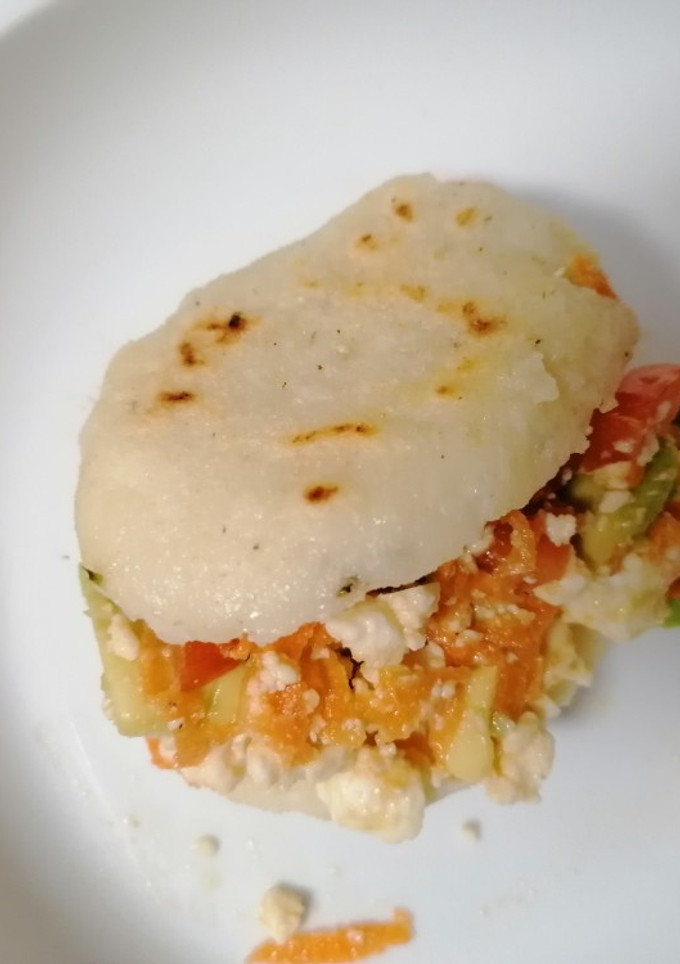 Una foto de Arepas a mi manera