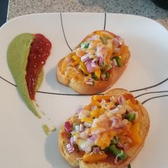 A picture of Spicy garlic toast.