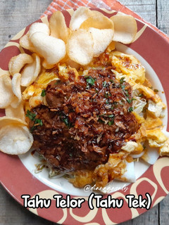 Foto resep Tahu Telor (Tahu Tek)