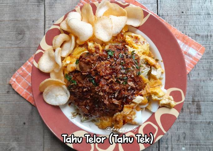 Resep Tahu Telor Tahu Tek Oleh Diana Az Cookpad