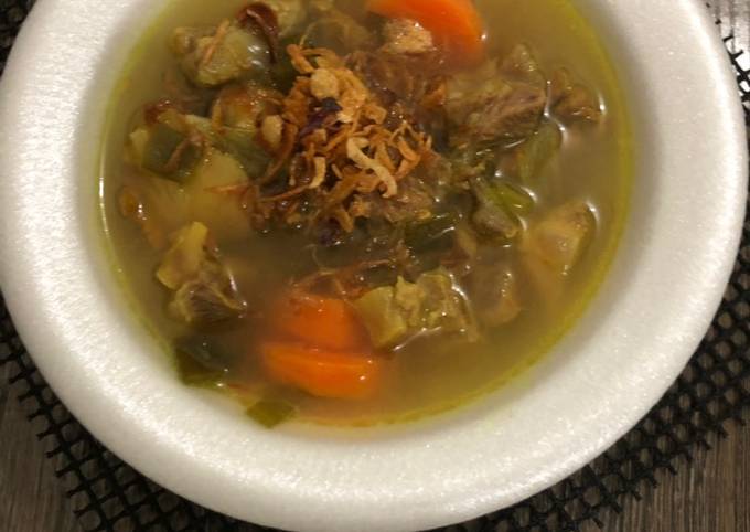 Langkah Mudah untuk Menyiapkan Asem-asem tulang/daging sapi ala2 simbok yang Sempurna