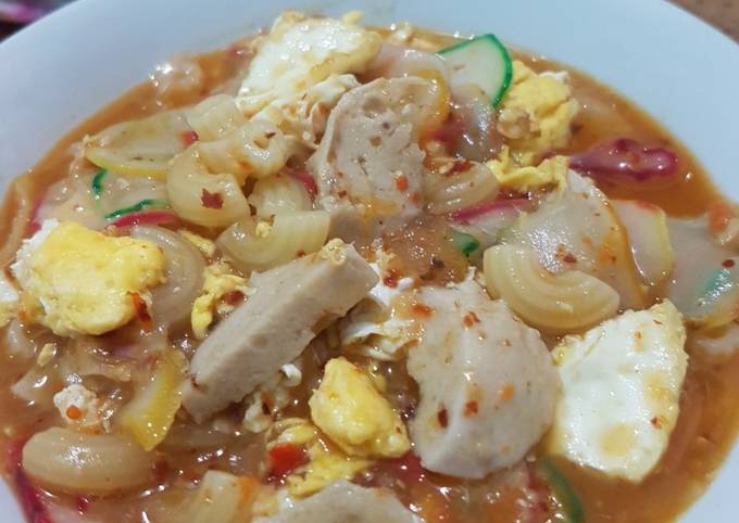 Langkah Mudah untuk Menyiapkan 65# Seublak kuah tanpa sayuran, Bikin Ngiler