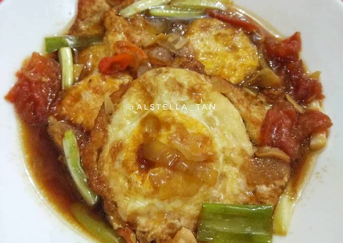 Telur Ceplok Kuah Kecap