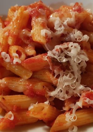 Foto di Pasta al sugo con peperoncino