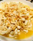 Nấm xào riềng tỏi