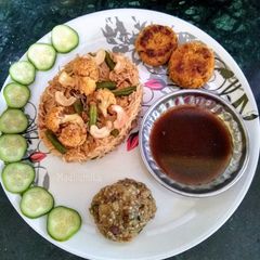 A picture of Vegetable Pulao.