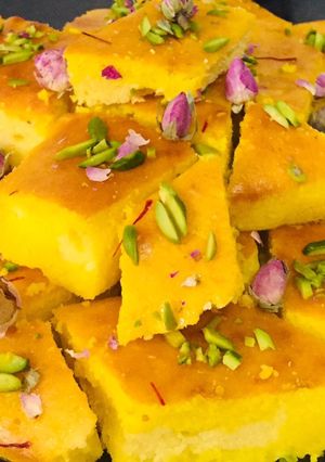عکسی از دستور کیک شربتی یا باقلوا