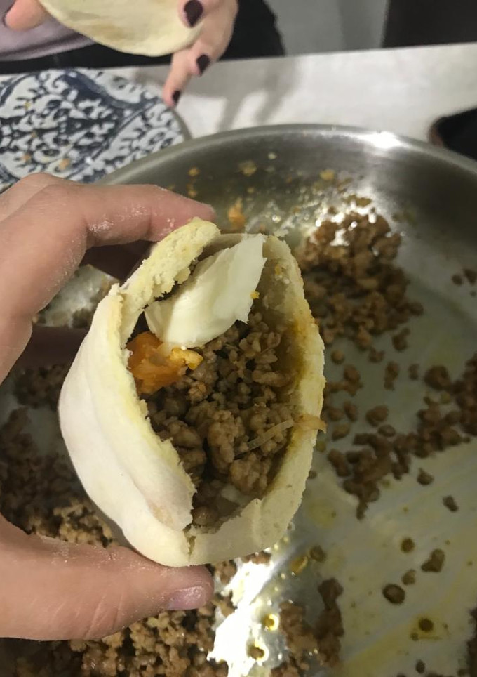 Una foto de Pan de pita receta