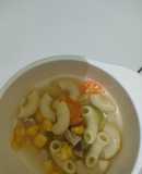 Sup Makaroni Oyong wortel dan Jagunga Mpasi 12M +