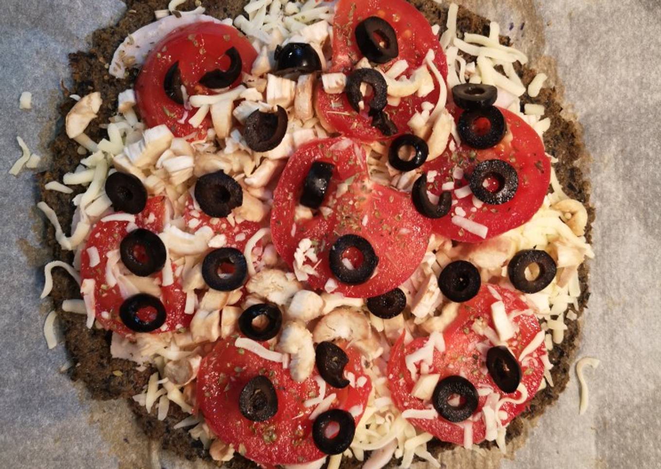 Pizza base berenjena