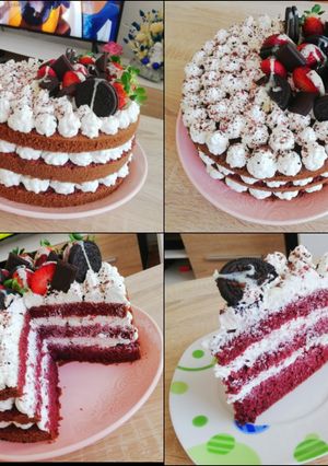 O poză a rețetei Tort Red Velvet (Catifea Roșie).