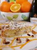 Sbriciolona, al farro, frutta secca e ricotta, al profumo di arancia