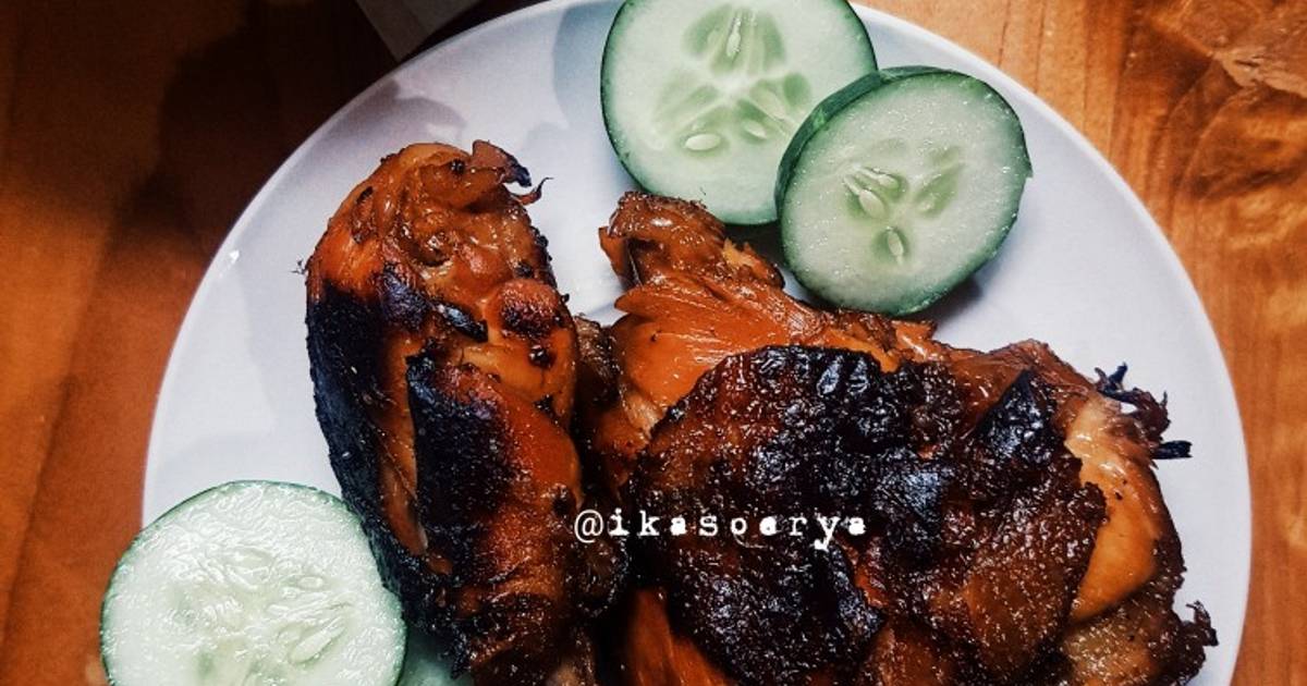 Resep Ayam Bacem Bakar Teflon Oleh Ikasoerya Cookpad