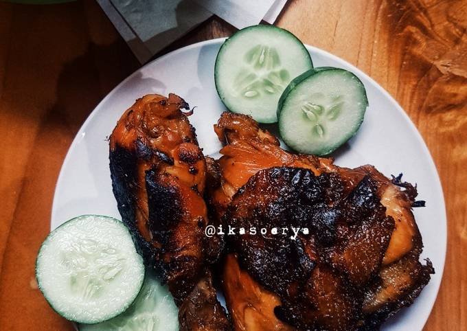 Resep Ayam Bacem Bakar Teflon Oleh Ikasoerya Cookpad